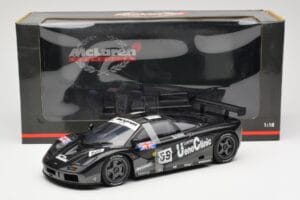 McLaren F1 GTR #59 J-J. Lehto / Y. Dalmas / M. Sekiya 24 Hours of Le Mans Winner 1995 UT Models 1:18 530151859 Pressofusione — immagine 6 di 6