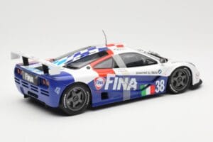 McLaren F1 GTR #38 M. Duez / M. Soper / E. Lafitte Team Bigazzi 24 Hours of Le Mans 1996 UT Models 1:18 80439421484 Pressofus — immagine 2 di 6