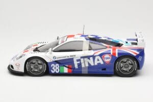 McLaren F1 GTR #38 M. Duez / M. Soper / E. Lafitte Team Bigazzi 24 Hours of Le Mans 1996 UT Models 1:18 80439421484 Pressofus — immagine 3 di 6