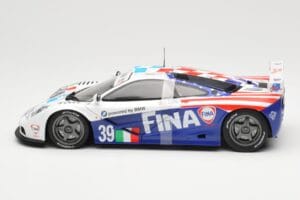 McLaren F1 GTR #39 N. Piquet / J. Cecotto / D. Sullivan Team Bigazzi 24 Hours of Le Mans 1996 UT Models 1:18 80439421485 Pres — immagine 5 di 6