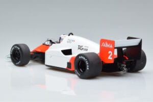 McLaren MP4/2B Marlboro #2 A. Prost Monaco GP Winner World Champion 1985 MCG 1:18 MCG18606F Pressofusione — immagine 5 di 6