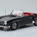 Mercedes 190 SL W121 Cabriolet Nero Minichamps 1:18