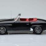 Mercedes 190 SL W121 Cabriolet Nero Minichamps 1:18 - image 4 of 8