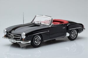 Mercedes 190 SL W121 Cabriolet Nero Minichamps 1:18