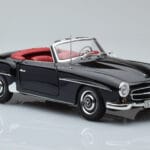 Mercedes 190 SL W121 Cabriolet Nero Minichamps 1:18 - image 5 of 8