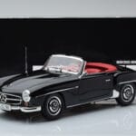 Mercedes 190 SL W121 Cabriolet Nero Minichamps 1:18 - image 8 of 8