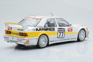 Mercedes 190E 2.5-16 W201 EVO 1 Karcher #77 F. Kreutzpointer Team AMG-Mercedes DTM 1990 Minichamps 1:18 155903677 Pressofusio — immagine 2 di 6