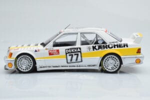 Mercedes 190E 2.5-16 W201 EVO 1 Karcher #77 F. Kreutzpointer Team AMG-Mercedes DTM 1990 Minichamps 1:18 155903677 Pressofusio — immagine 3 di 6