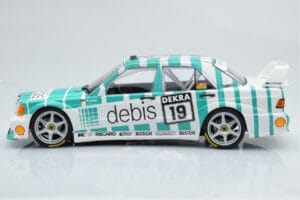 Mercedes 190E 2.5-16 W201 EVO 2 Debis #19 R. Asch Team Zackspeed DTM 1991 Minichamps 1:18 155913619 Pressofusione — immagine 3 di 6