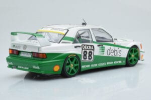 Mercedes 190E 2.5-16 W201 EVO 2 Debis #88 B. Schneider Team Zackspeed DTM 1991 Minichamps 1:18 155913688 Pressofusione — immagine 2 di 6