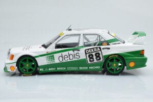 Mercedes 190E 2.5-16 W201 EVO 2 Debis #88 B. Schneider Team Zackspeed DTM 1991 Minichamps 1:18 155913688 Pressofusione — immagine 3 di 6