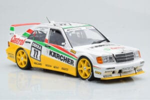Mercedes 190E 2.5-16 W201 EVO 2 Karcher #11 J. Laffite Team Maas-Schons DTM 1992 Minichamps 1:18 155923611 Pressofusione — immagine 4 di 6