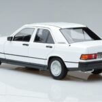 Mercedes 190 E W201 Bianco Norev 1:18 183820 Pressofusione - image 6 of 7