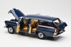 Mercedes 200 Universal W115 Blu Norev 1:18 183599 Pressofusione — immagine 5 di 8