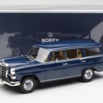 Mercedes 200 Universal W115 Blu Norev 1:18 183599 - image 8 of 8
