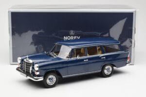 Mercedes 200 Universal W115 Blu Norev 1:18 183599 Pressofusione — immagine 8 di 8