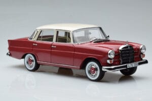 Mercedes 200 W110 Rosso Norev 1:18 183706 Pressofusione — immagine 6 di 7