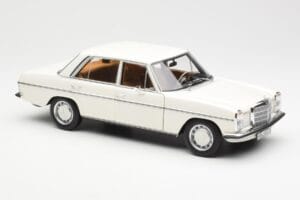 Mercedes 200 W115 Bianco Norev 1:18 183770 Pressofusione — immagine 6 di 8