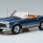 Mercedes 230 SL W113 Pagoda Blu Edizione Limitata Norev 1:18 183767 Pressofusione