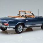 Mercedes 230 SL W113 Pagoda Blu Edizione Limitata Norev 1:18 183767 Pressofusione - image 3 of 8