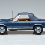 Mercedes 230 SL W113 Pagoda Blu Edizione Limitata Norev 1:18 183767 Pressofusione - image 4 of 8