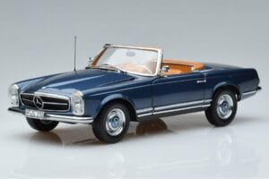 Mercedes 230 SL W113 Pagoda Blu Edizione Limitata Norev 1:18 183767 Pressofusione