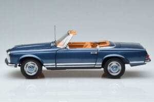 Mercedes 230 SL W113 Pagoda Blu Edizione Limitata Norev 1:18 183767 Pressofusione — immagine 5 di 8