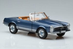 Mercedes 230 SL W113 Pagoda Blu Edizione Limitata Norev 1:18 183767 Pressofusione — immagine 6 di 8