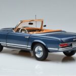 Mercedes 230 SL W113 Pagoda Blu Edizione Limitata Norev 1:18 183767 Pressofusione - image 7 of 8