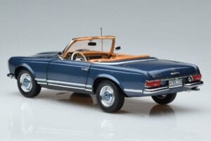 Mercedes 230 SL W113 Pagoda Blu Edizione Limitata Norev 1:18 183767 Pressofusione — immagine 7 di 8
