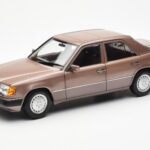 Mercedes 230E W124 Rosewood Metallic Edizione Concessionario Norev 1:18 B66040697