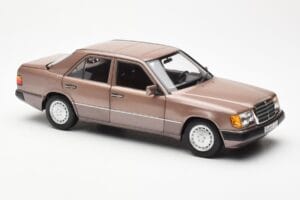 Mercedes 230E W124 Rosewood Metallic Edizione Concessionario Norev 1:18 B66040697 Pressofusione — immagine 6 di 8