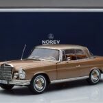 Mercedes 250 SE Coupe W111 Oro Metallizzato Norev 1:18 - image 7 of 7