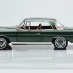 Mercedes 250 SE Coupe W111 Verde Metallizzato Edizione Limitata Norev 1:18 183764 Pressofusione - image 4 of 7