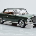 Mercedes 250 SE Coupe W111 Verde Metallizzato Edizione Limitata Norev 1:18 183764 Pressofusione - image 5 of 7