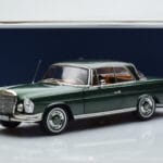 Mercedes 250 SE Coupe W111 Verde Metallizzato Edizione Limitata Norev 1:18 183764 Pressofusione - image 7 of 7