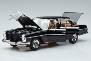 Mercedes 280 SE W108 Nero Norev 1:18 183762 Pressofusione — immagine 2 di 7