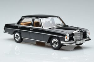 Mercedes 280 SE W108 Nero Norev 1:18 183762 Pressofusione — immagine 5 di 7