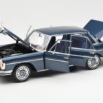 Mercedes 280 SE W108 Blu Scuro Metallizzato Norev 1:18 183534 - image 2 of 8