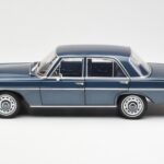 Mercedes 280 SE W108 Blu Scuro Metallizzato Norev 1:18 183534 - image 4 of 8