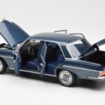 Mercedes 280 SE W108 Blu Scuro Metallizzato Norev 1:18 183534 - image 5 of 8