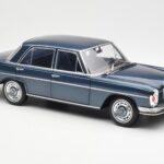 Mercedes 280 SE W108 Blu Scuro Metallizzato Norev 1:18 183534 - image 6 of 8