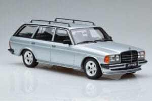 Mercedes 280 TE AMG S123 Argento Otto 1:18 OT246 Resina — immagine 4 di 6
