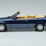Mercedes 300 CE-24 A124 Cabriolet Nautical Blu Edizione Limitata Norev 1:18 183879 Pressofusione - image 4 of 7