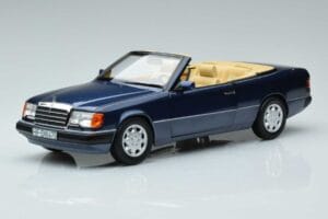 Mercedes 300 CE-24 A124 Cabriolet Nautical Blu Edizione Limitata Norev 1:18 183879 Pressofusione