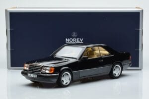 Mercedes 300 CE-24 C124 Coupe AMG Wheels Edizione Limitata Norev 1:18 183881 Pressofusione — immagine 11 di 11