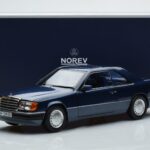 Mercedes 300 CE-24 C124 Coupe Nautical Blu Edizione Limitata Norev 1:18 183882 Pressofusione - image 7 of 7