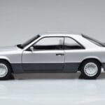 Mercedes 300 CE-24 C124 Coupe Argento Norev 1:18 183880 Pressofusione - image 4 of 7