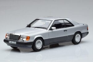 Mercedes 300 CE-24 C124 Coupe Argento Norev 1:18 183880 Pressofusione