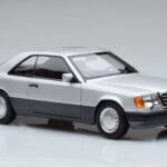 Mercedes 300 CE-24 C124 Coupe Argento Norev 1:18 183880 Pressofusione - image 5 of 7